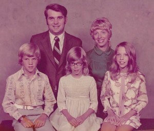 Judy. Dick Atwell & kids, mid 70's